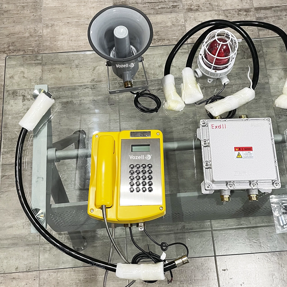 JREX106 Teléfono VoIP a prueba de explosiones